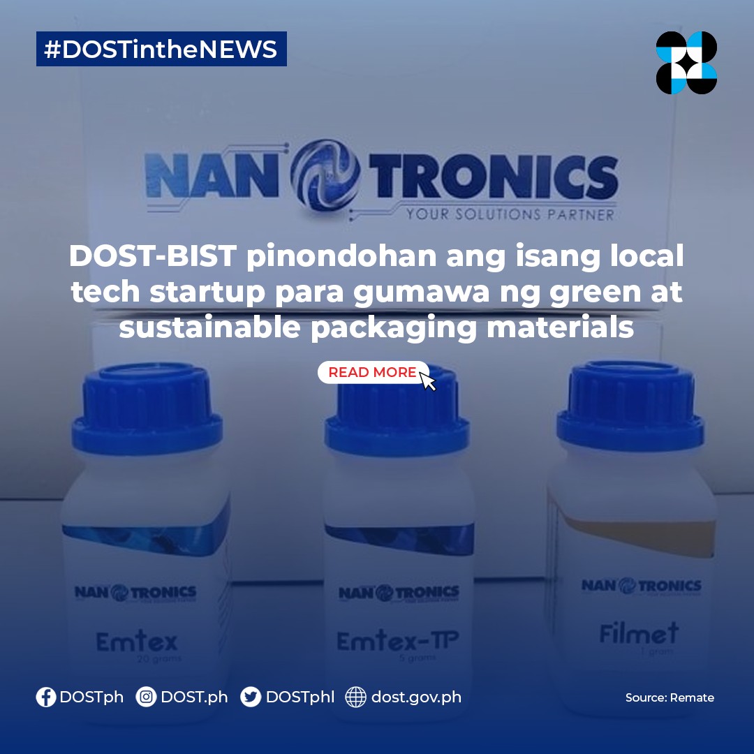 DOST - #DOSTintheNEWS Idinaos ng Department of Science and Technology ...