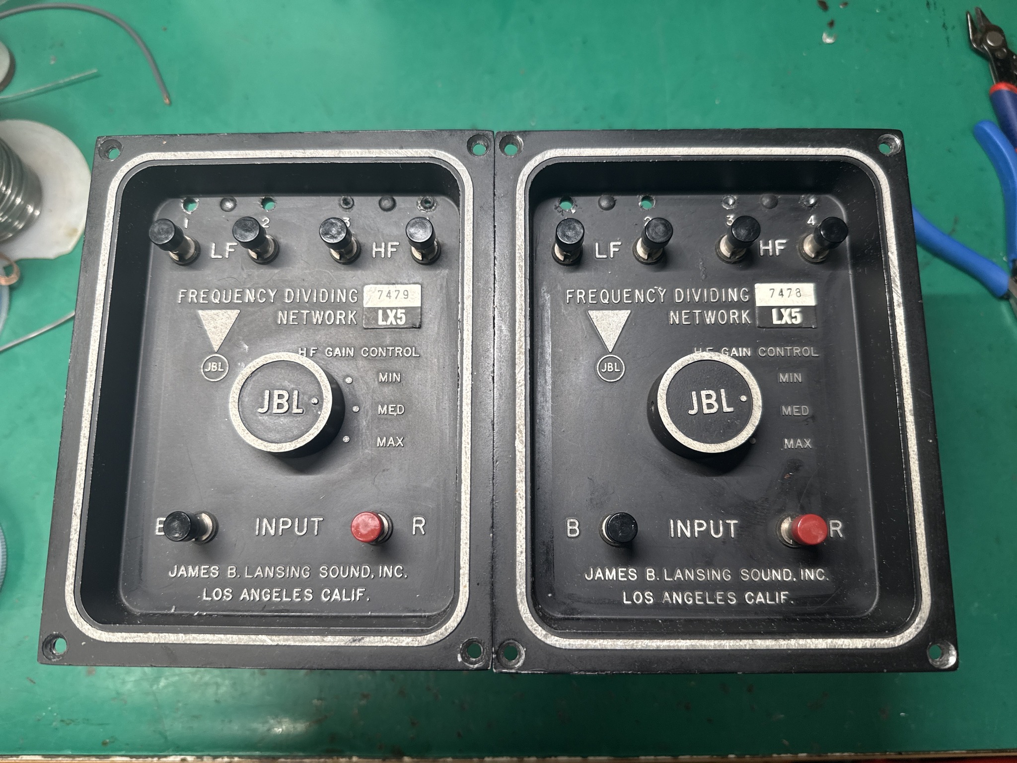 JBL LX5 Frequency Dividing Network 2個 JBL LX5 Frequency Dividing