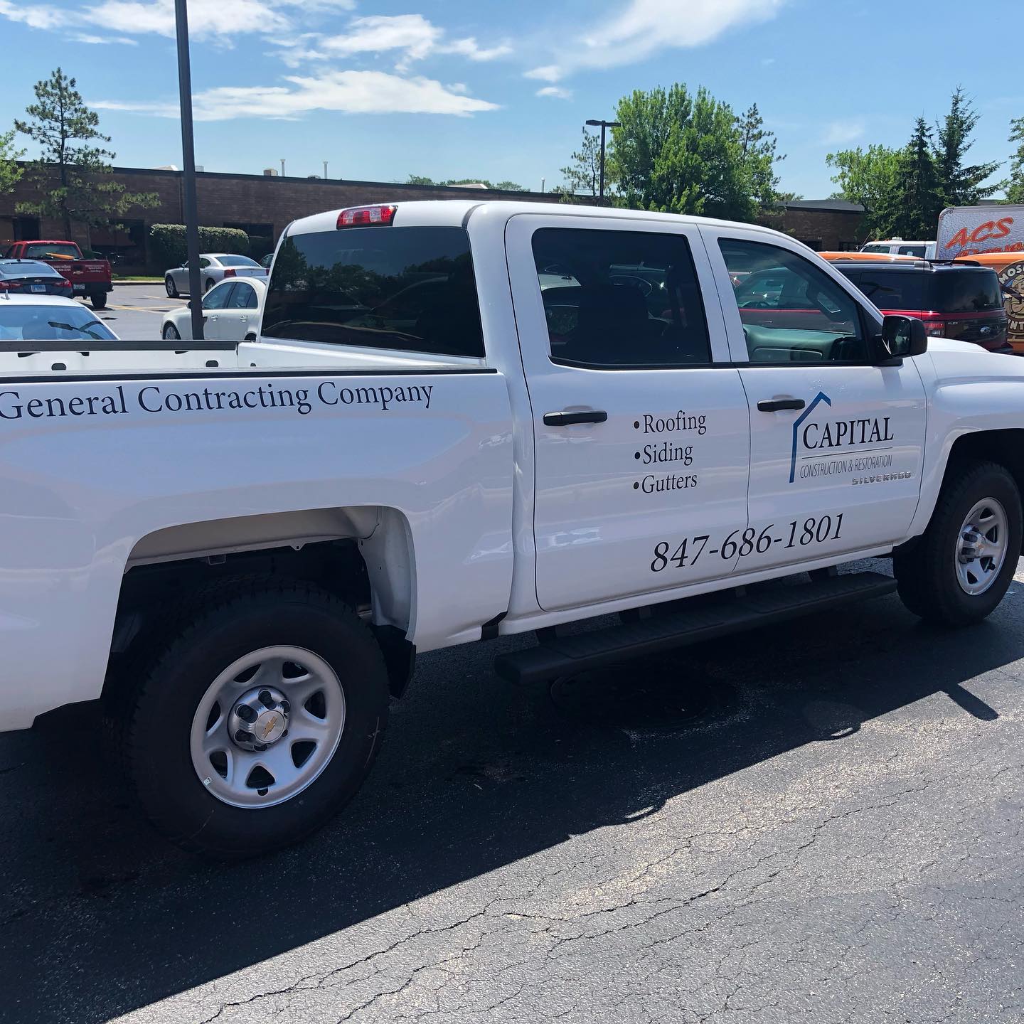 AdWrap Graphics - Decals for @capital.construction...
