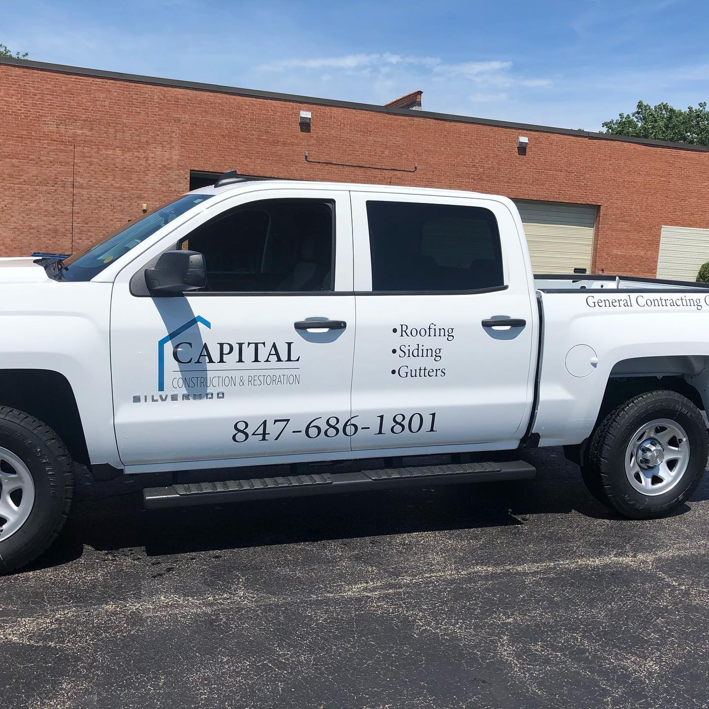AdWrap Graphics - Decals for @capital.construction...