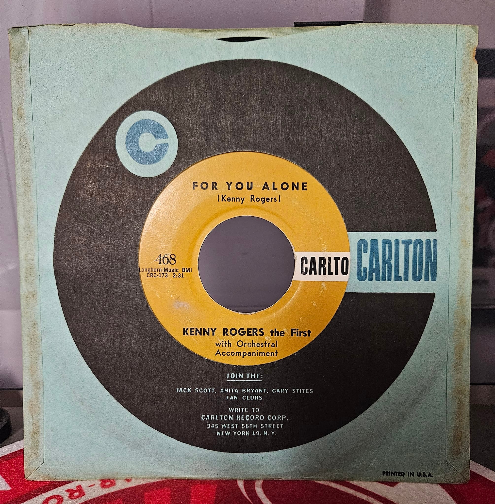 Kenny Rogers & The First Edition - Vinyl 7