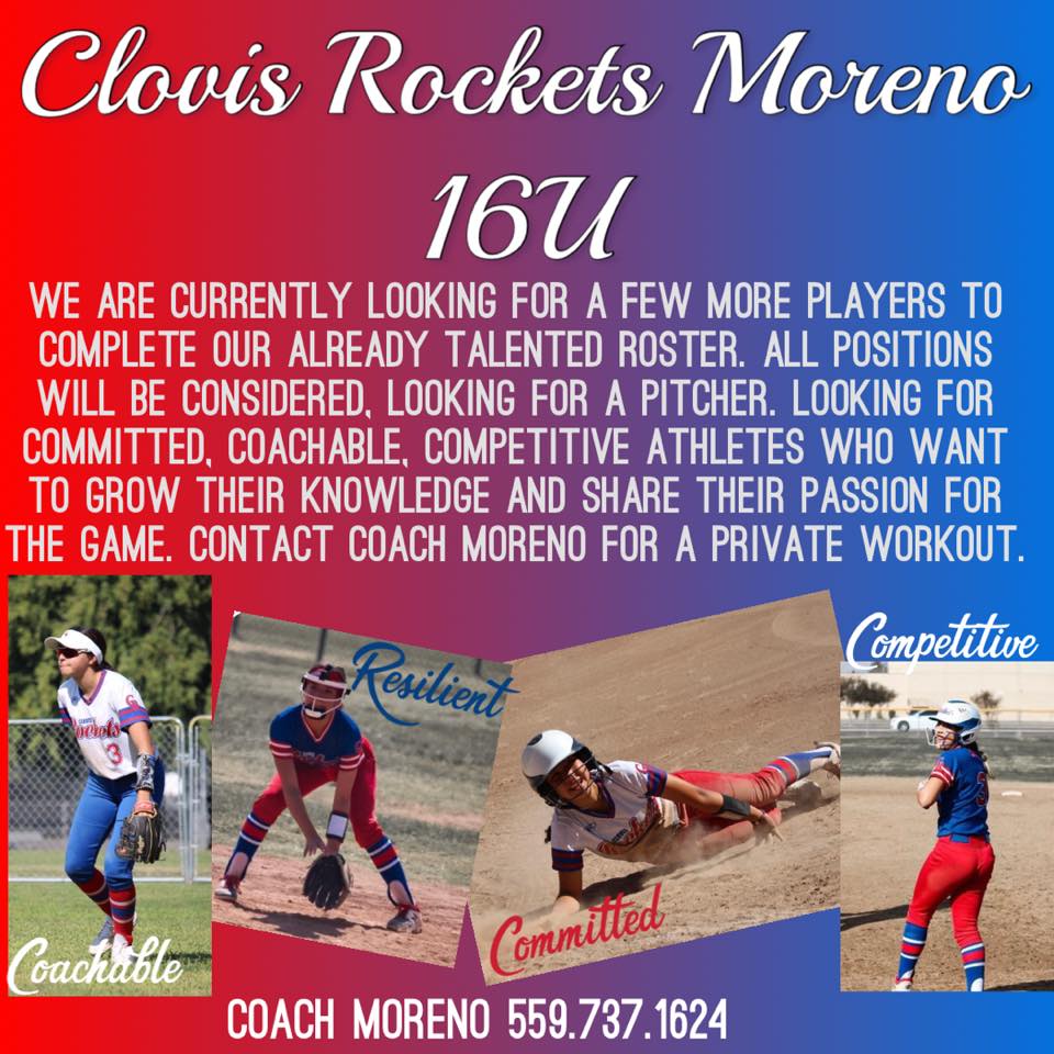 Clovis Rockets Moreno 16U | Visalia CA