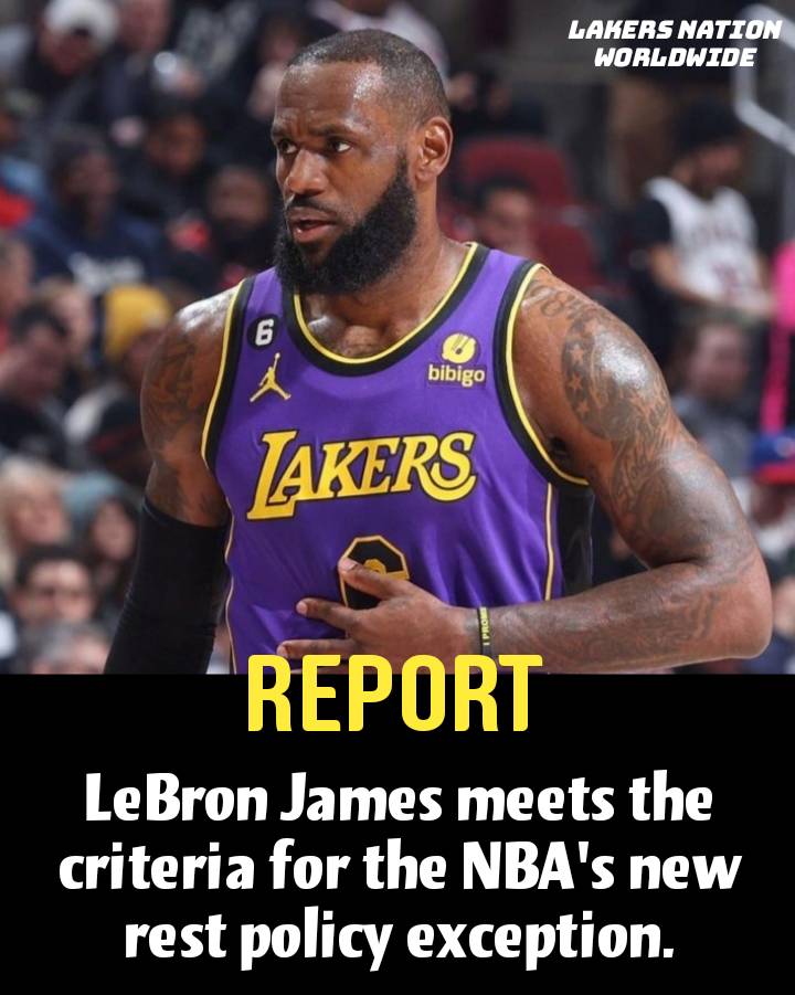 A new policy outlaws NBA teams from resting two star players in