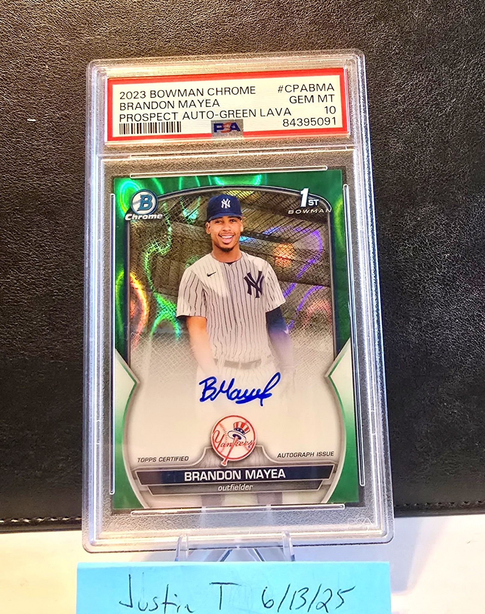 2022 Bowman Paper Prospects BP102 graded Gem Mint 10
