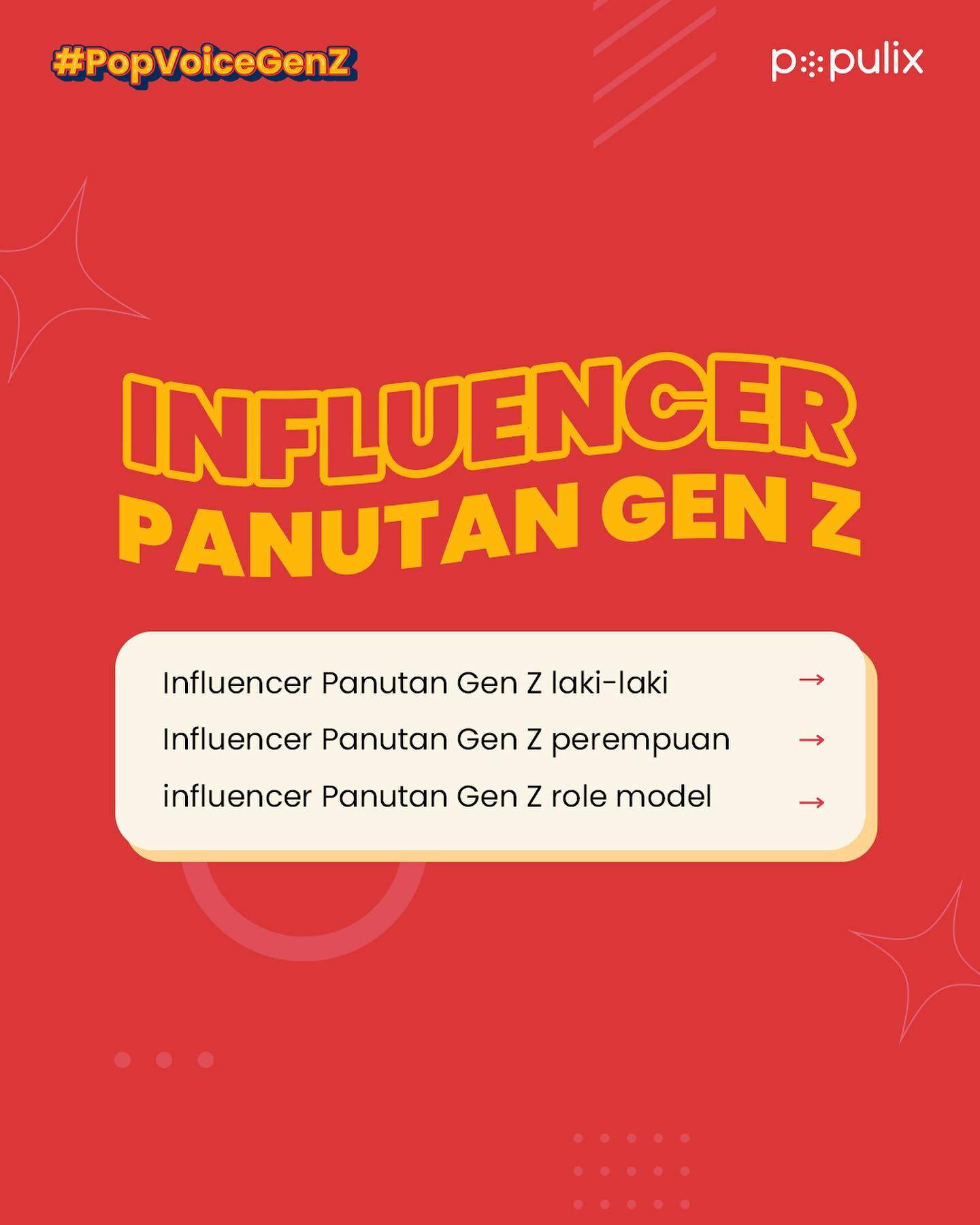 Populix - Sebagai generasi yang aktif banget di media...