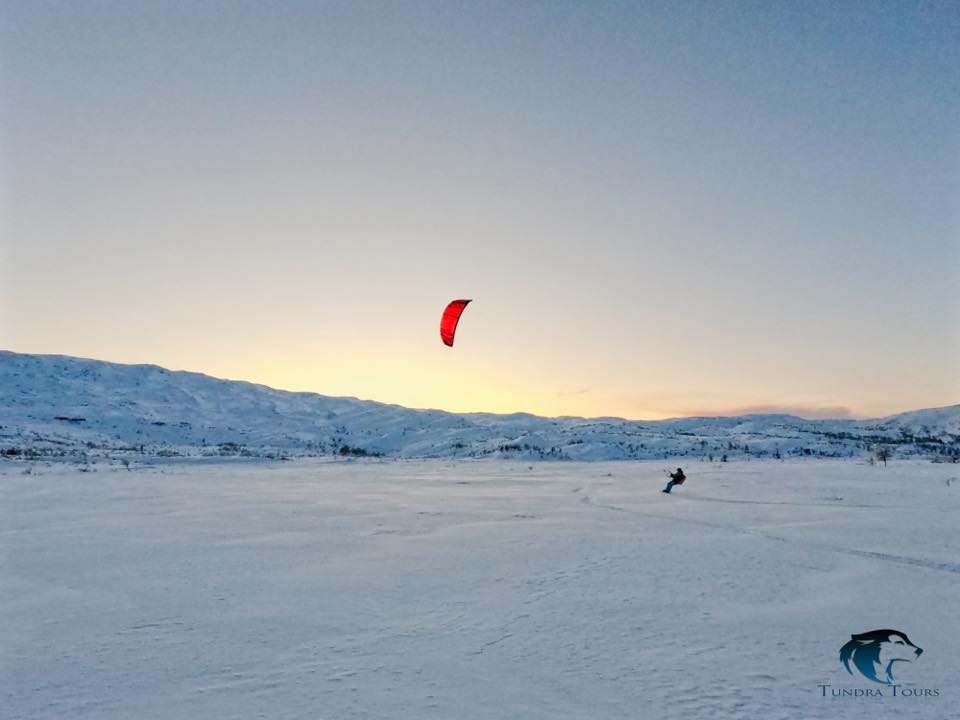 Snowkiting