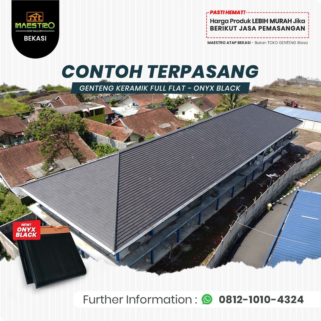 Maestro - Genteng Keramik pertama di Indonesia ini menggabungkan ...