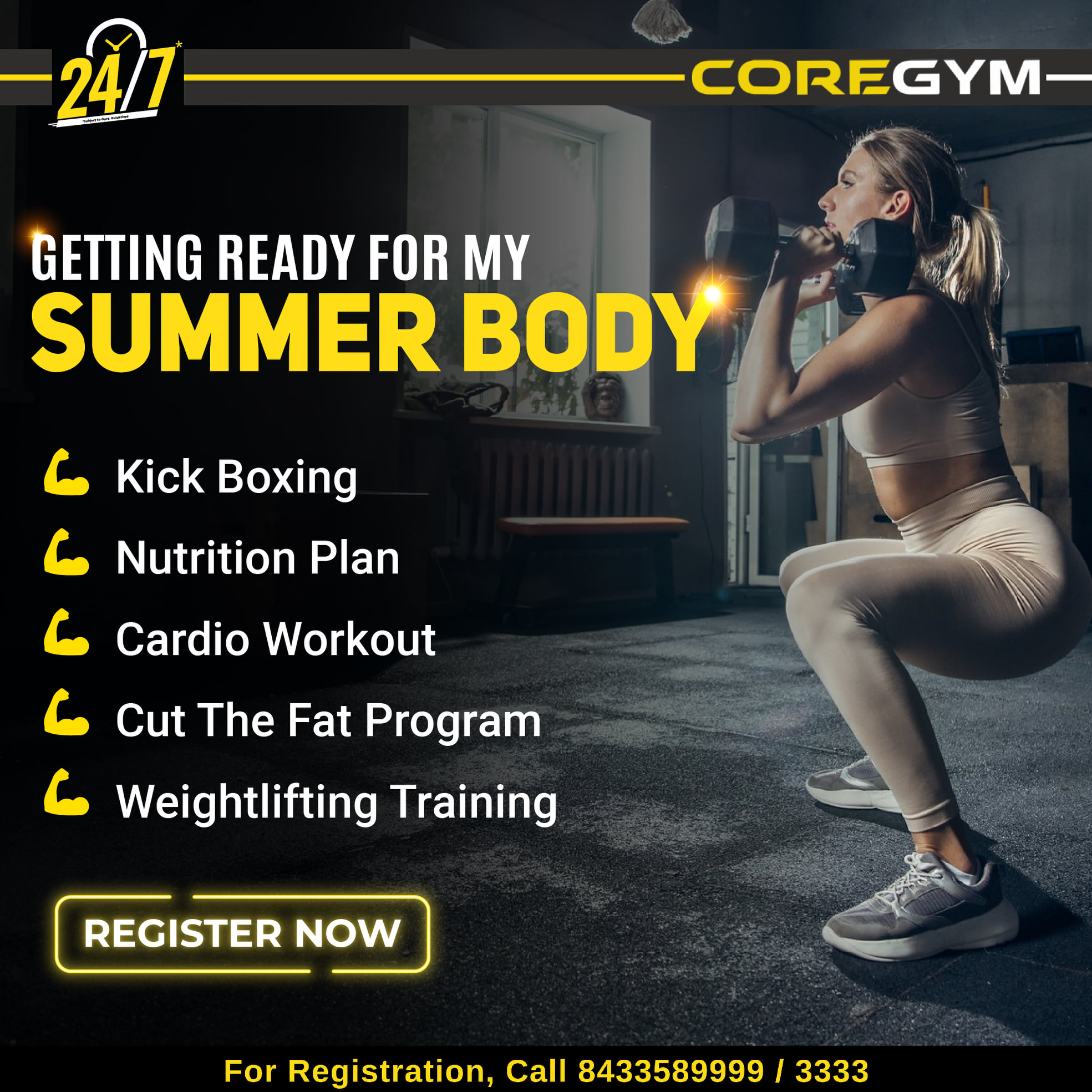 iamcoregym - Is your body getting reading for summer? 🔥... | Facebook