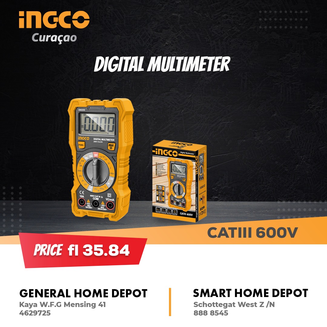 Ingco Curaçao Tools & Machines. - INGCO Digital Multimeter is a ...