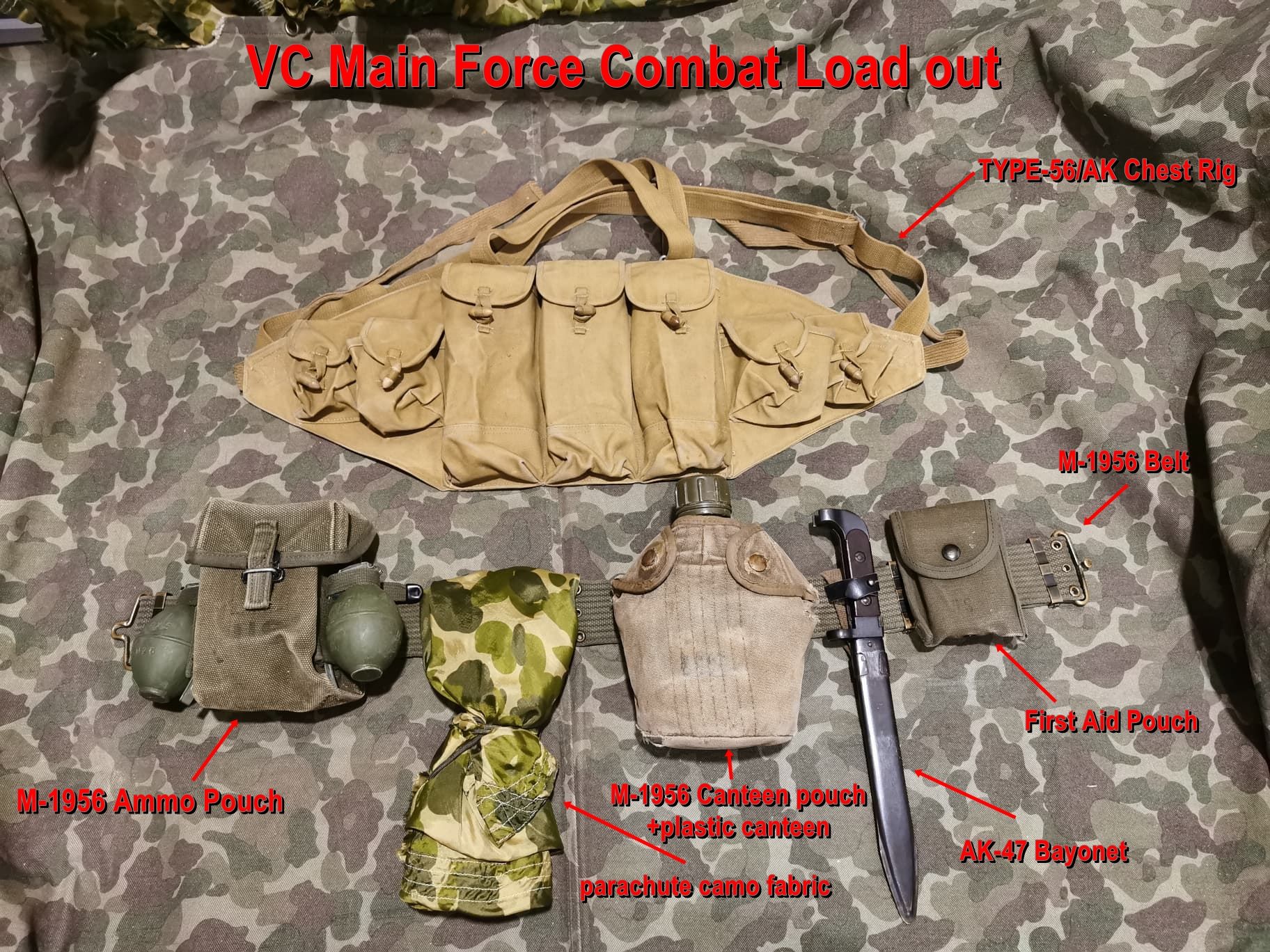 Nguyen Military History - ตัวอย่างเครื่องสนามของ VC Mainforce -Ak/Type ...