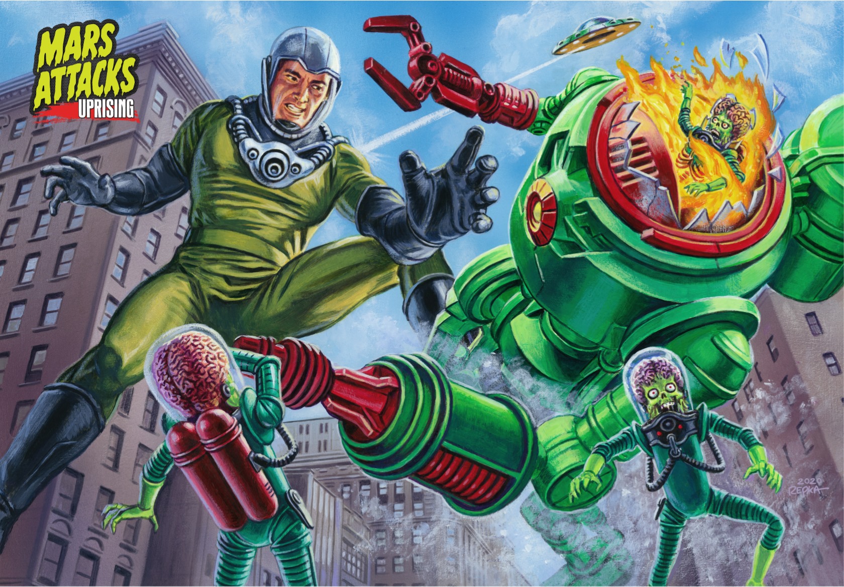 Mars Attacks - NEW ART! Check out 