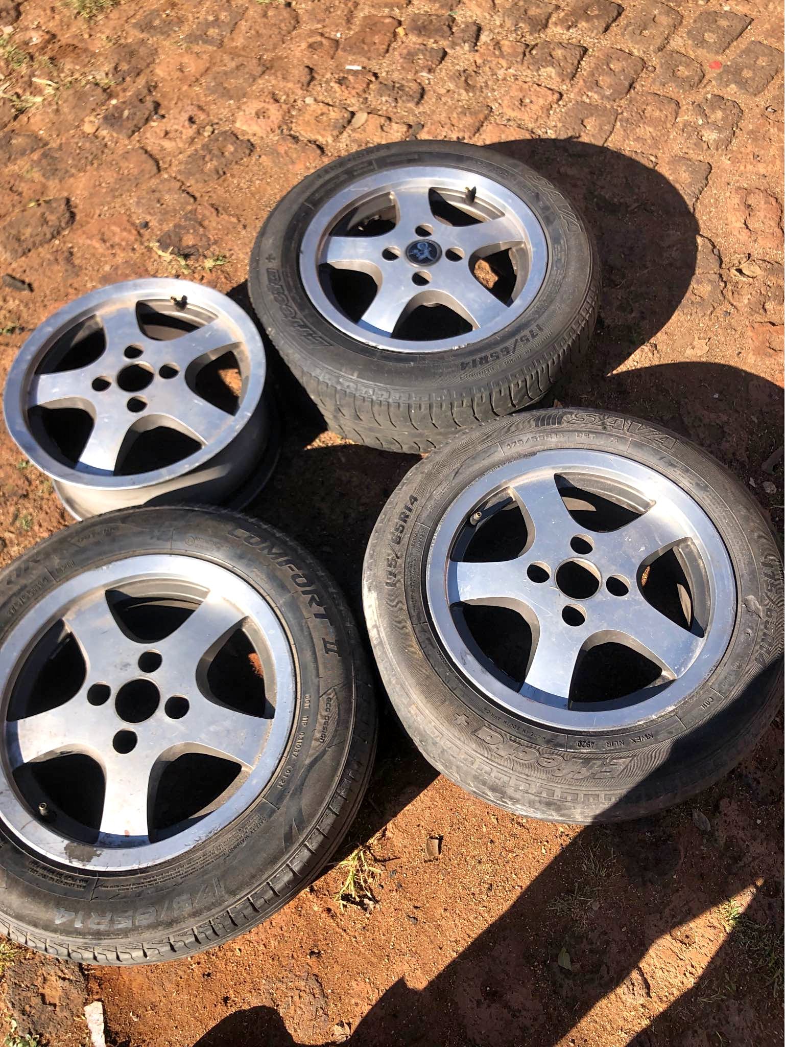 Steel Rims. 14 inch. Fit on Toyota. Hyundai. Kia.Suziki. R400 each ...
