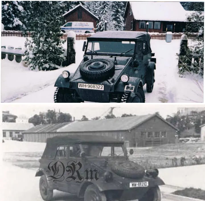 Information about 1942 VW Kubelwagen Typ 82 with serial number 7090