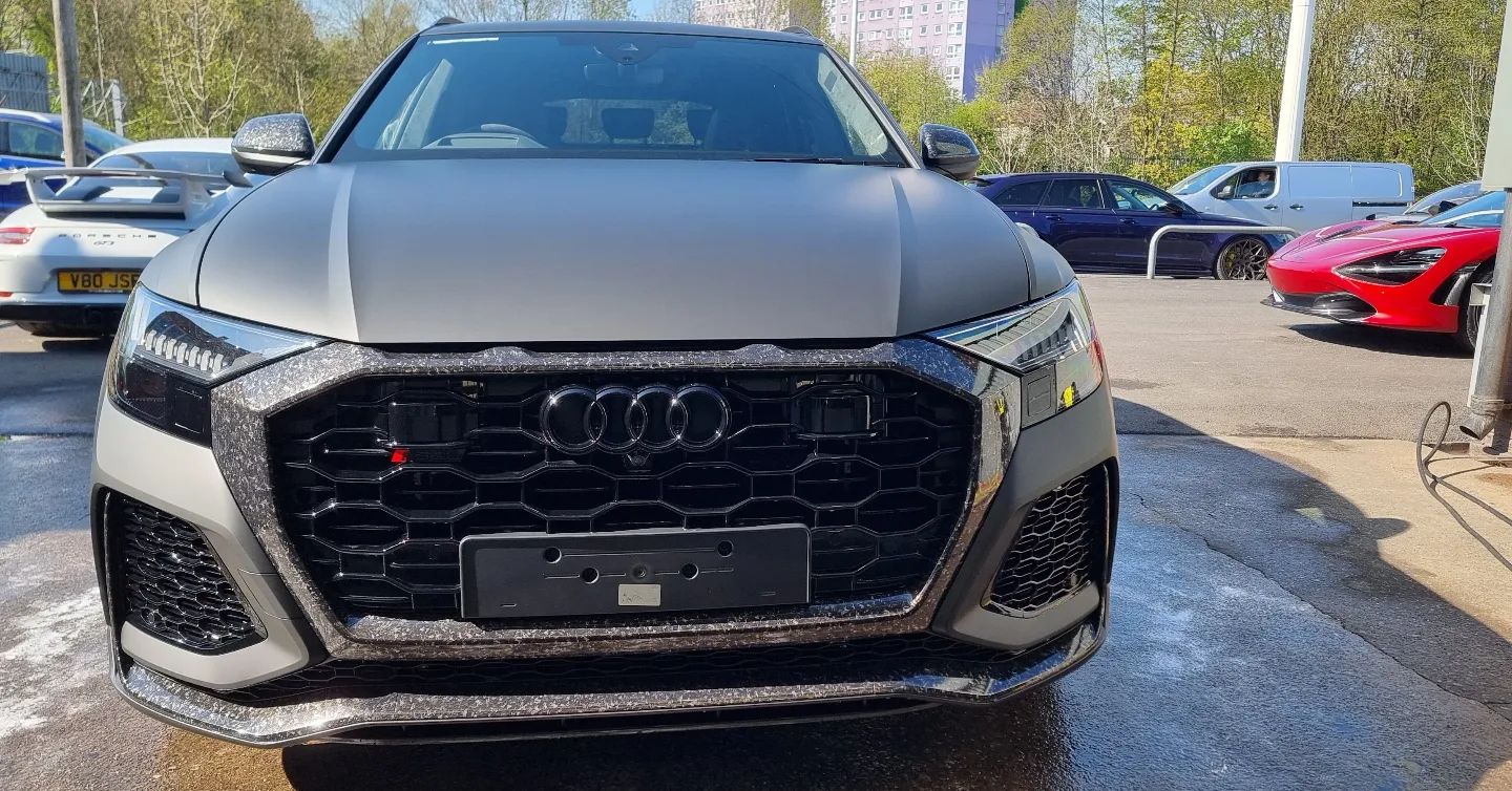 Brand new Audi RSQ8 wrapped matte... - Project Customs Leeds | Facebook