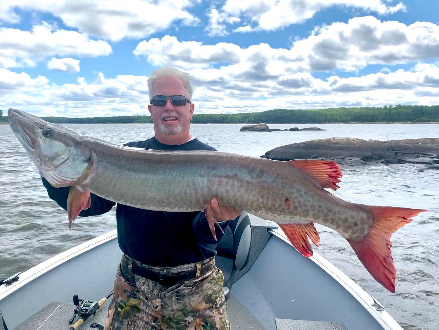 The big fish are active! Neal caught... - Delaney Lake Lodge