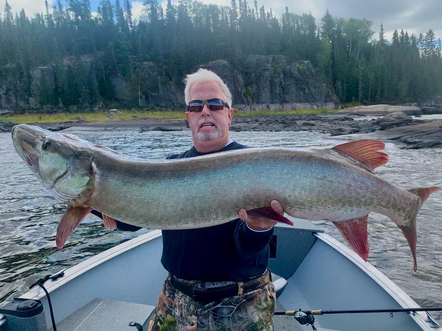 The big fish are active! Neal caught... - Delaney Lake Lodge