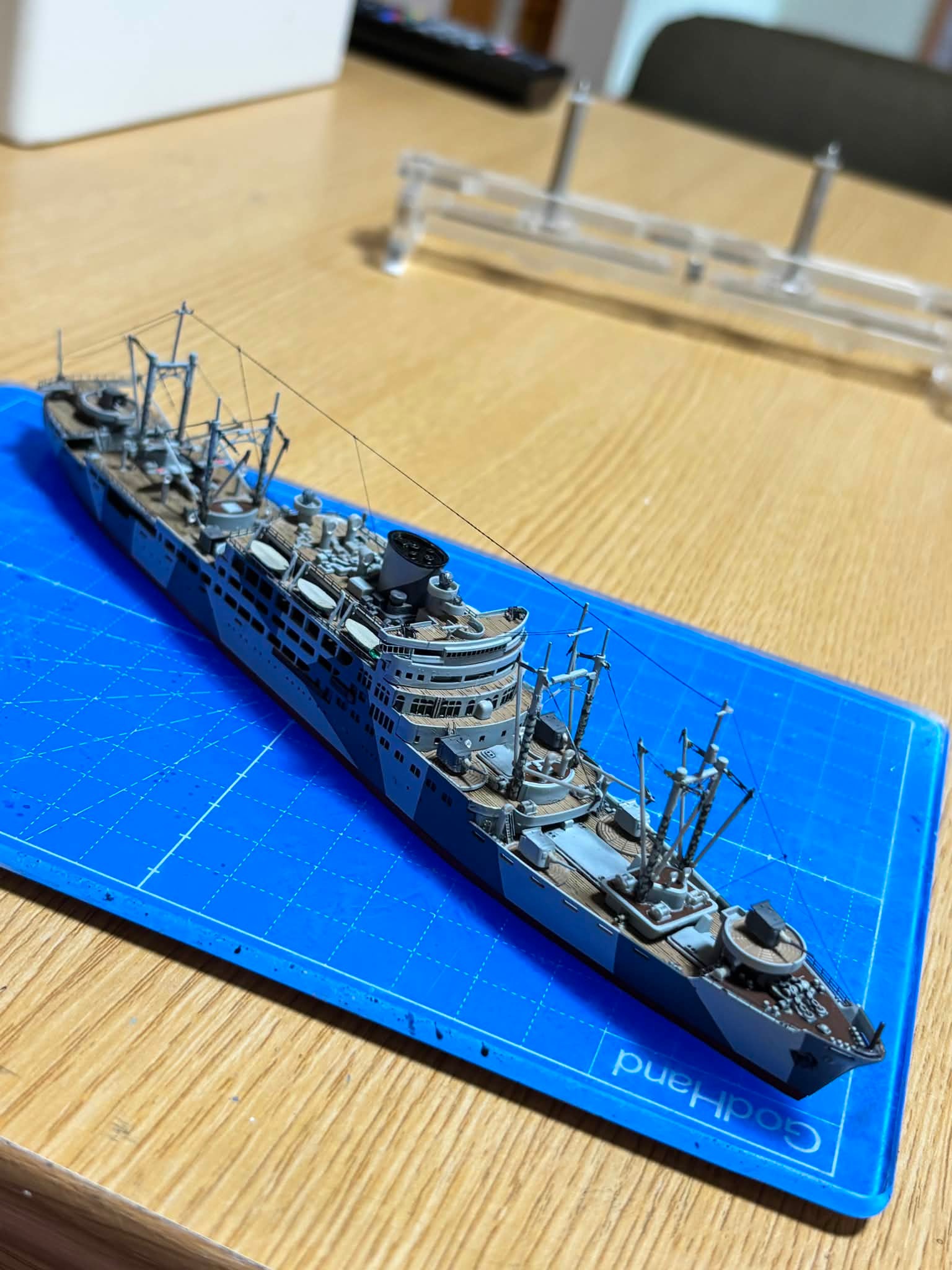 1／700 日本海軍 特設巡洋艦 愛国丸（ピットロード）③