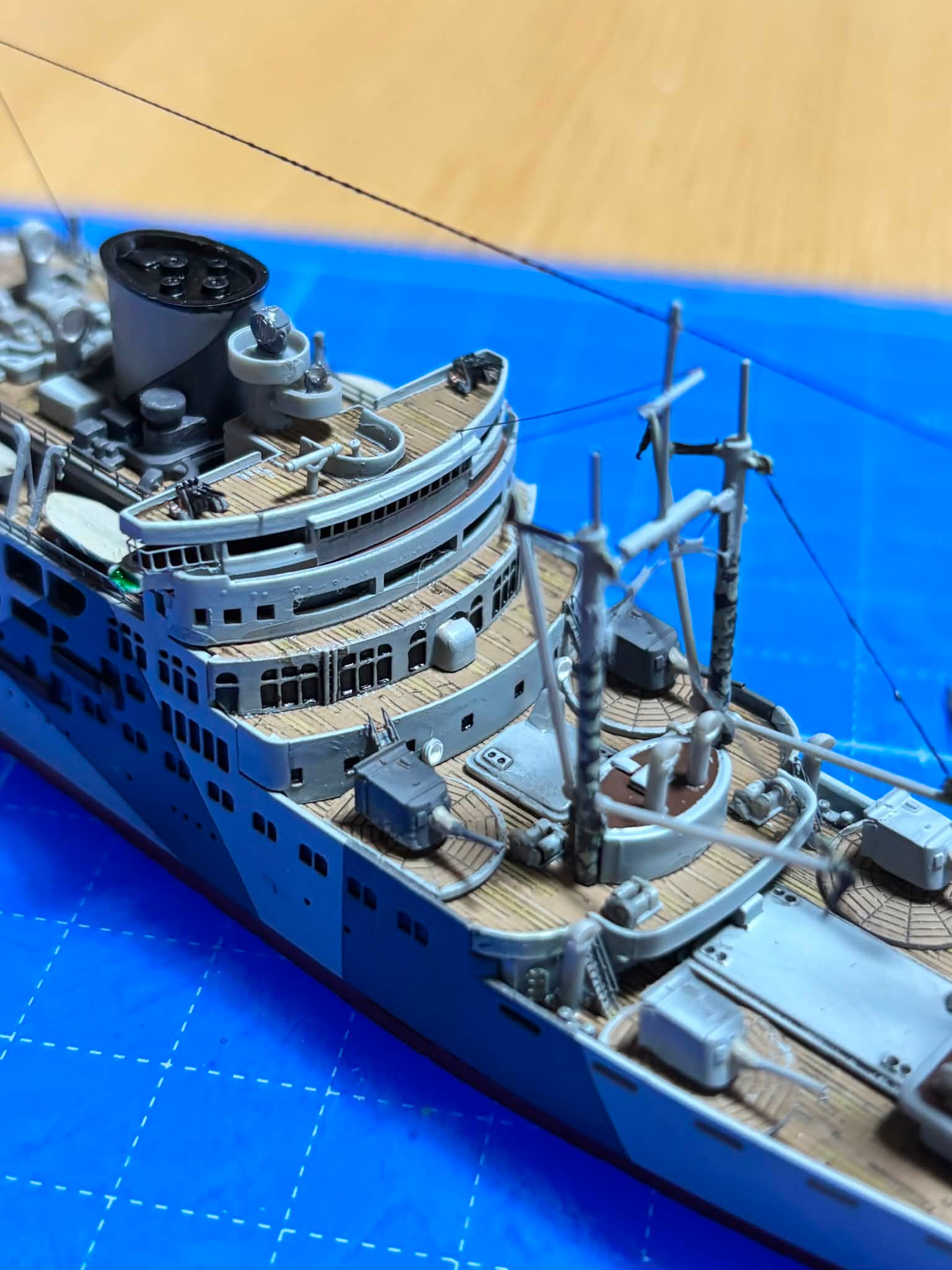 1／700 日本海軍 特設巡洋艦 愛国丸（ピットロード）③