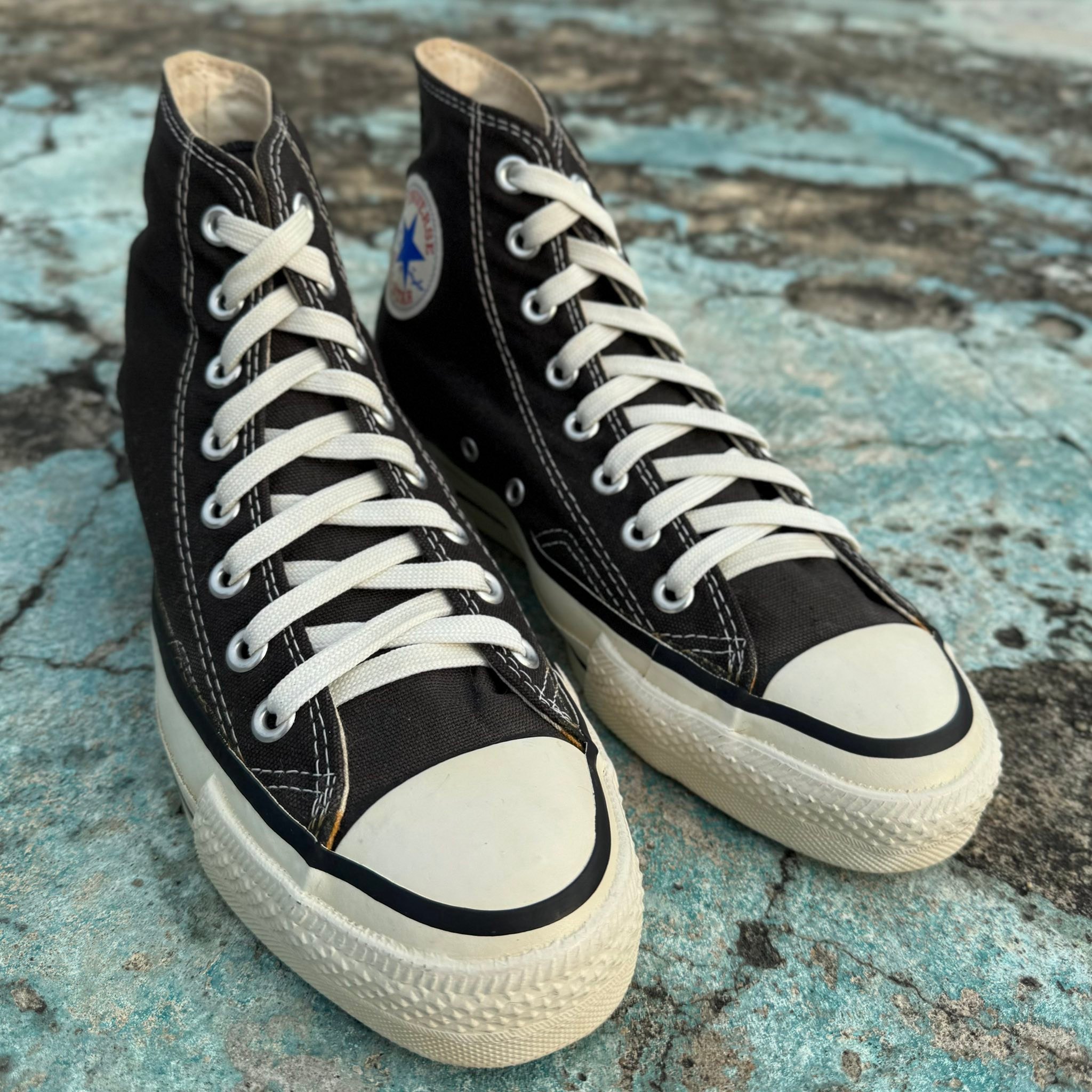 ⚡️80s Converse All Star Hi Black⚡️ ( RARE ) Made in U.S.A. 