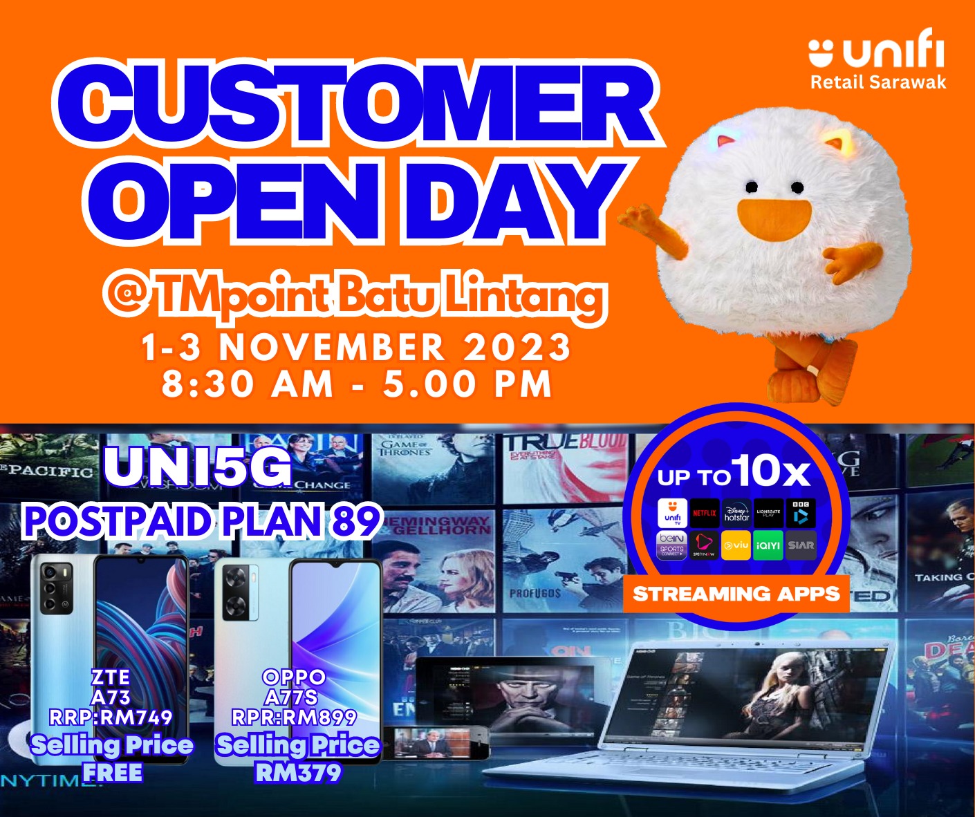 TMpoint Sarawak - 💥💥RESTOCKED -FREE ZTE 5G PHONE💥💥...