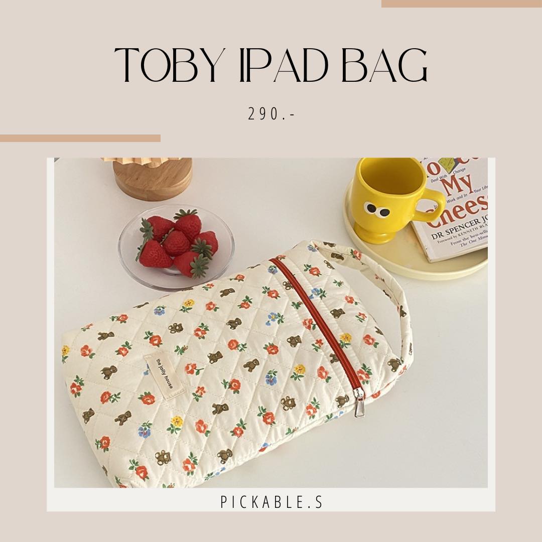 Pickable - 🌸🌺 Toby Ipad bag กระเป๋าใส่ไอแพดพร้อมหูหิ้ว... | Facebook