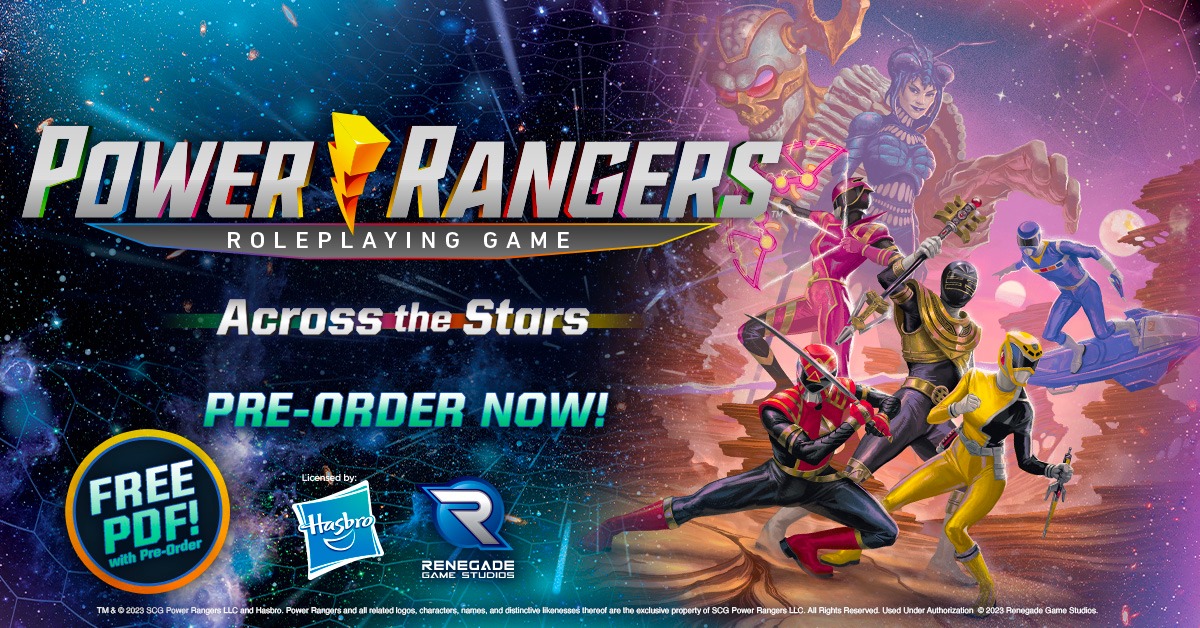 Power Rangers Tabletop Gamers | Renegade Game Studios | 🌟Across the ...
