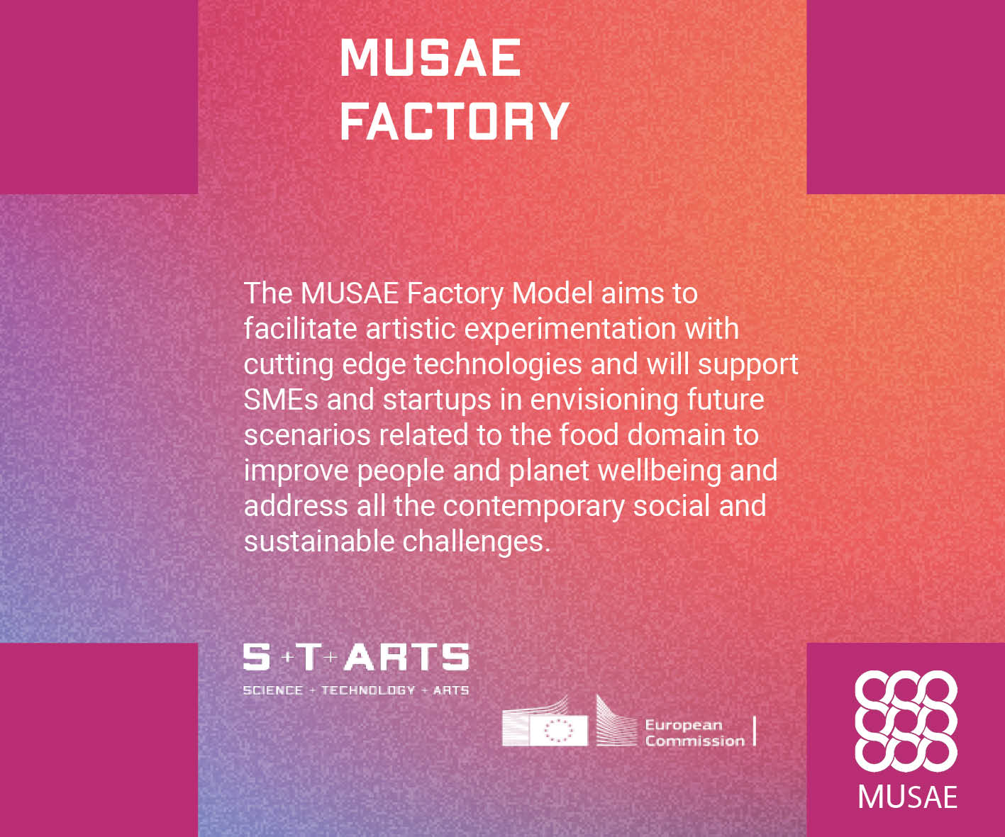 Starts - MUSAE is a new Human-Centered Factory Model... | Facebook