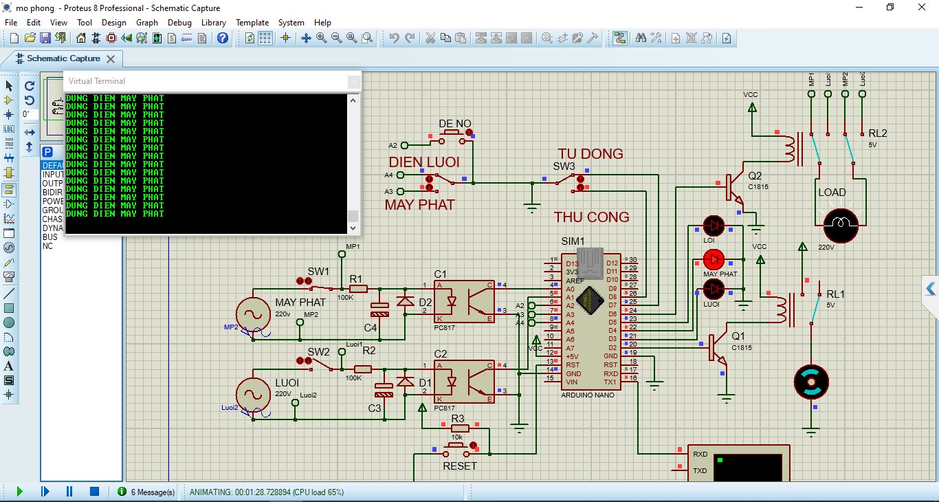 Arduino Việt Nam | Mạch ATS cho máy phát dùng arduino | Facebook