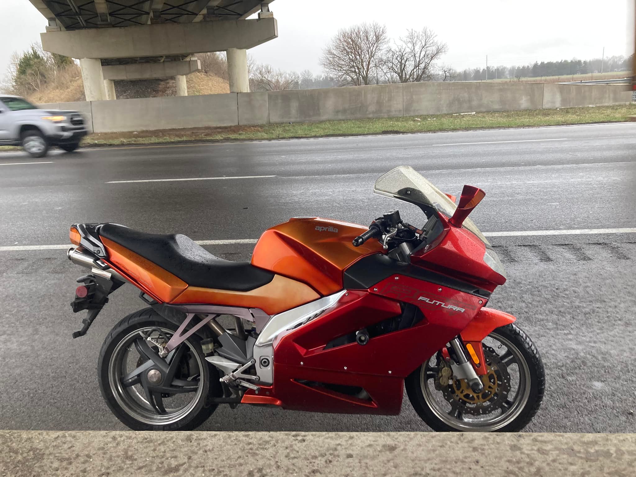 229 mph Aprilla this morning. Tasty that