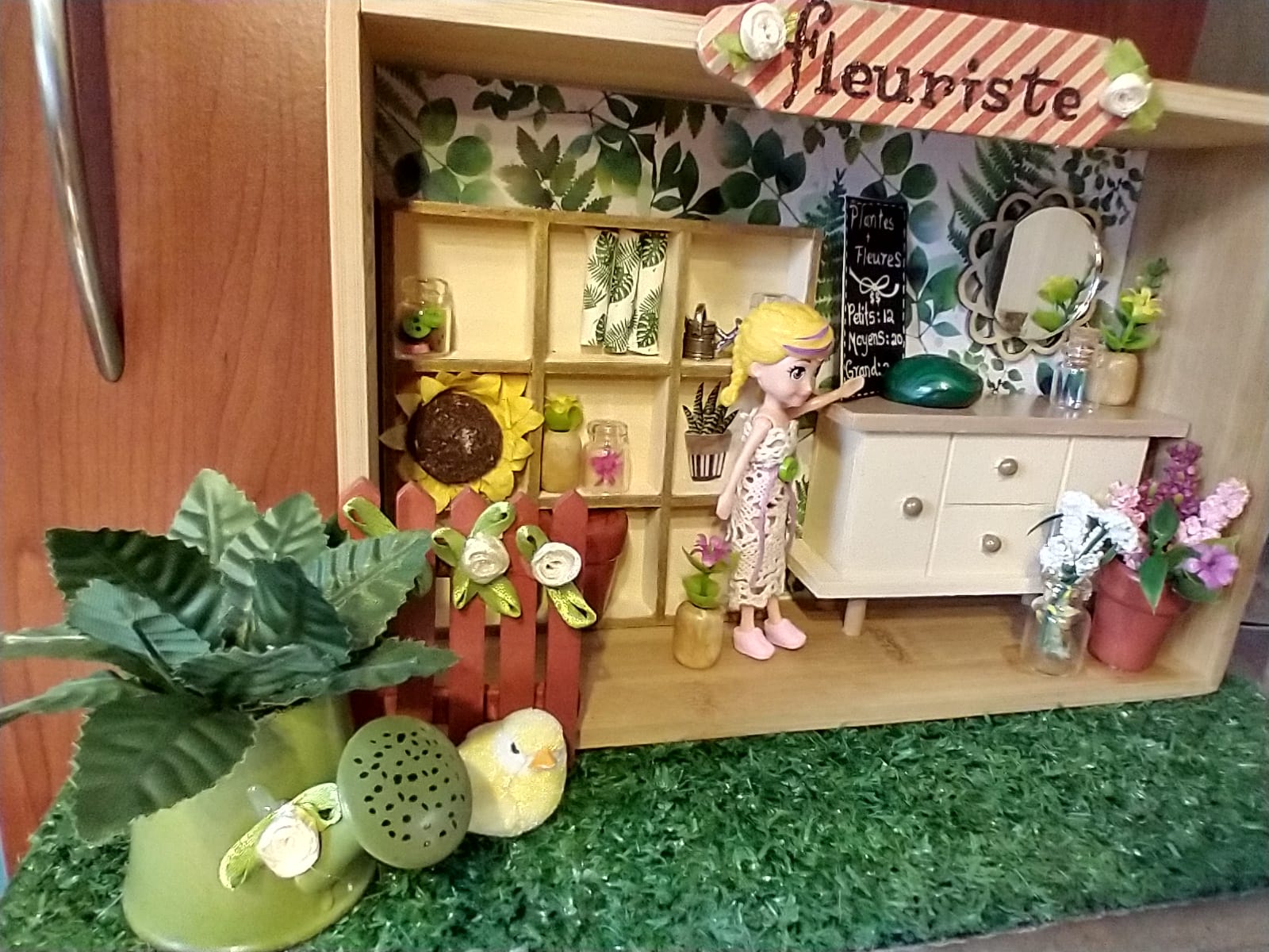 Lot De 10 Mini Plantes En Résine Pour Maison De Poupée, Décoration De Bureau Et Intérieur, Paisibles Et Sans Entretien
