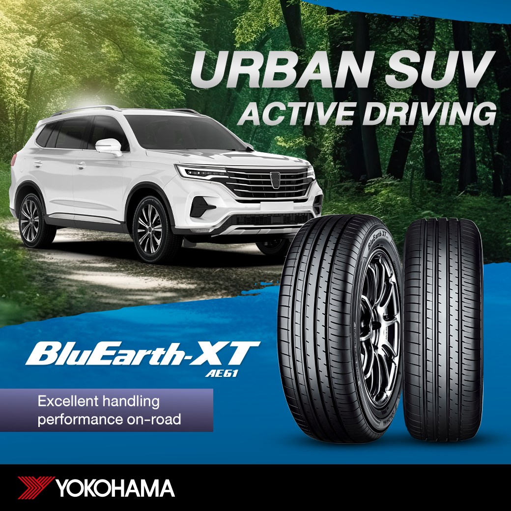 225/55/19 YOKOHAMA BluEarth XT AE61 YEAR 2024 . . 1pcs Rm525 (Free