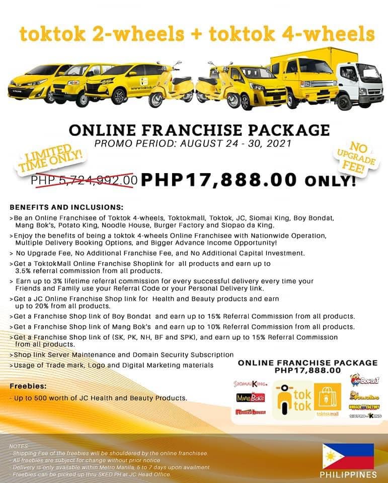 Online Franchise That's Affordable For Filipinos Worldwide - Home