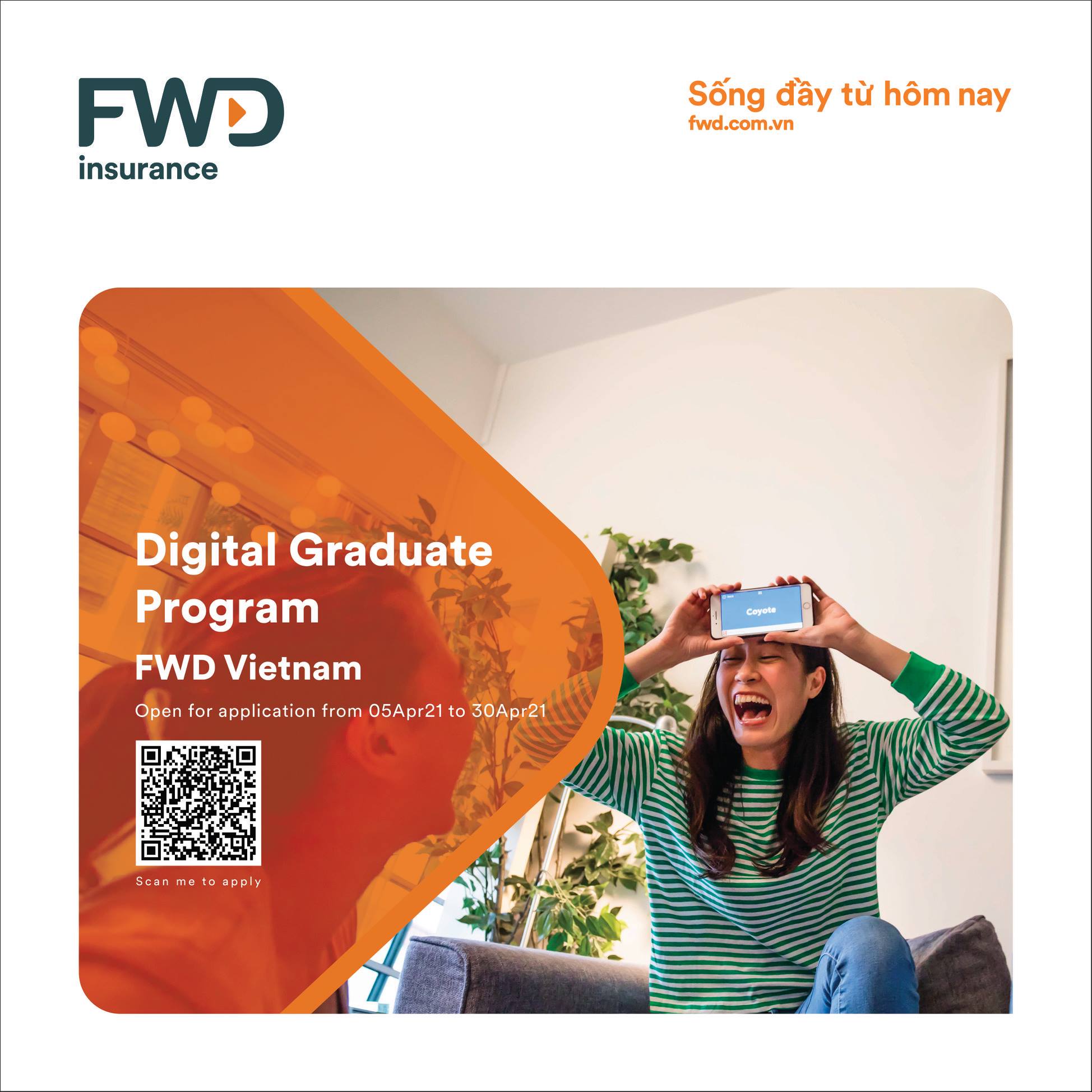 FWD - 🎓Chương trình “FWD Digital Graduate”- Chọn một công việc bạn yêu ...
