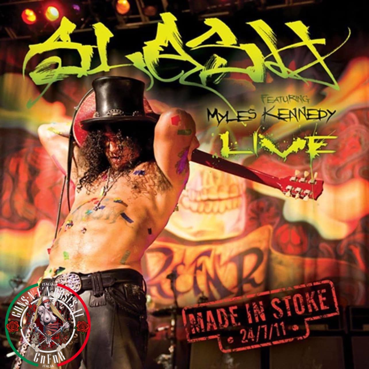Cd: Slash featuring Myles Kennedy Live(Made In Stoke 24/7/11.