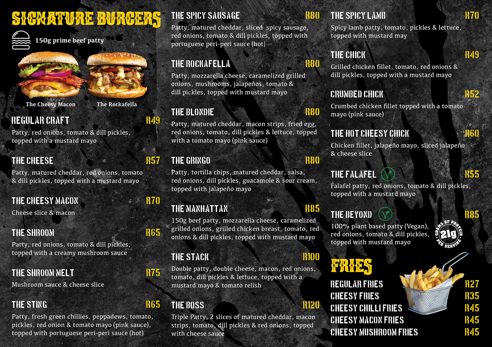 Burgerack - Exciting news!! Our new menus have launched🥳🥳... | Facebook