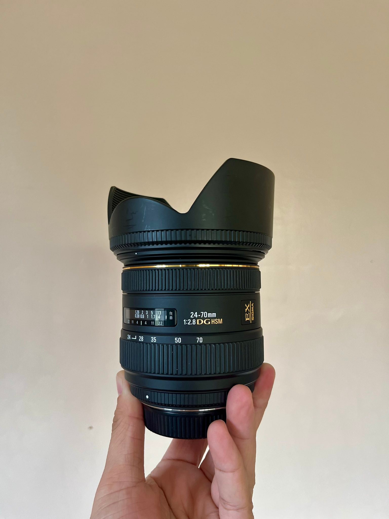 Sigma 24-70mm lens for sale