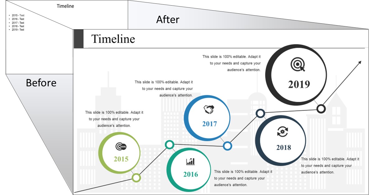 SlideTeam - Want to showcase a #timeline for your...
