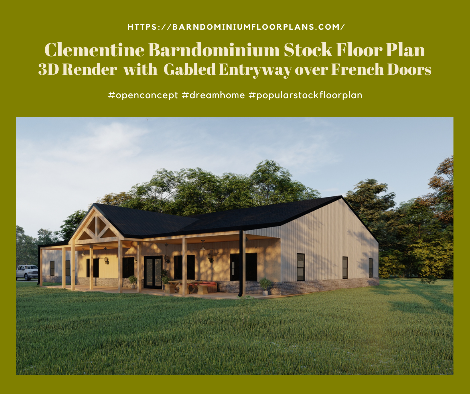 One of our POPULAR stock floor plans... - BarndominiumPlans | Facebook