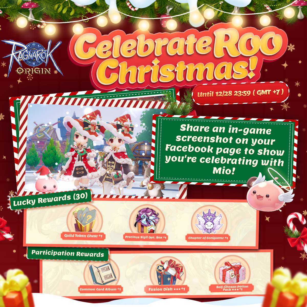 Ragnarok Origin - [Rewards Event - Celebrate ROO... | Facebook