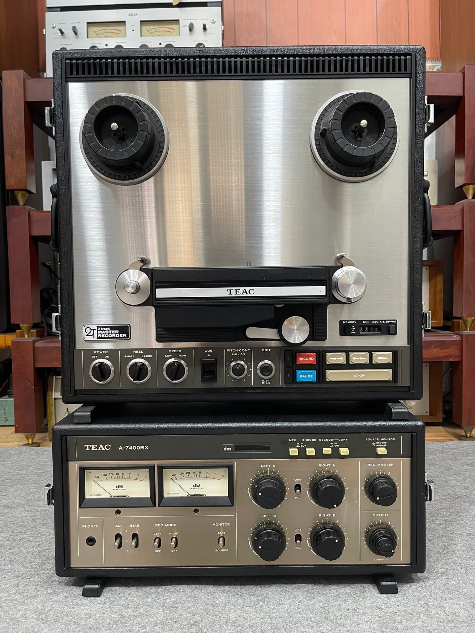 TEAC A-7400RX tape deck specifications