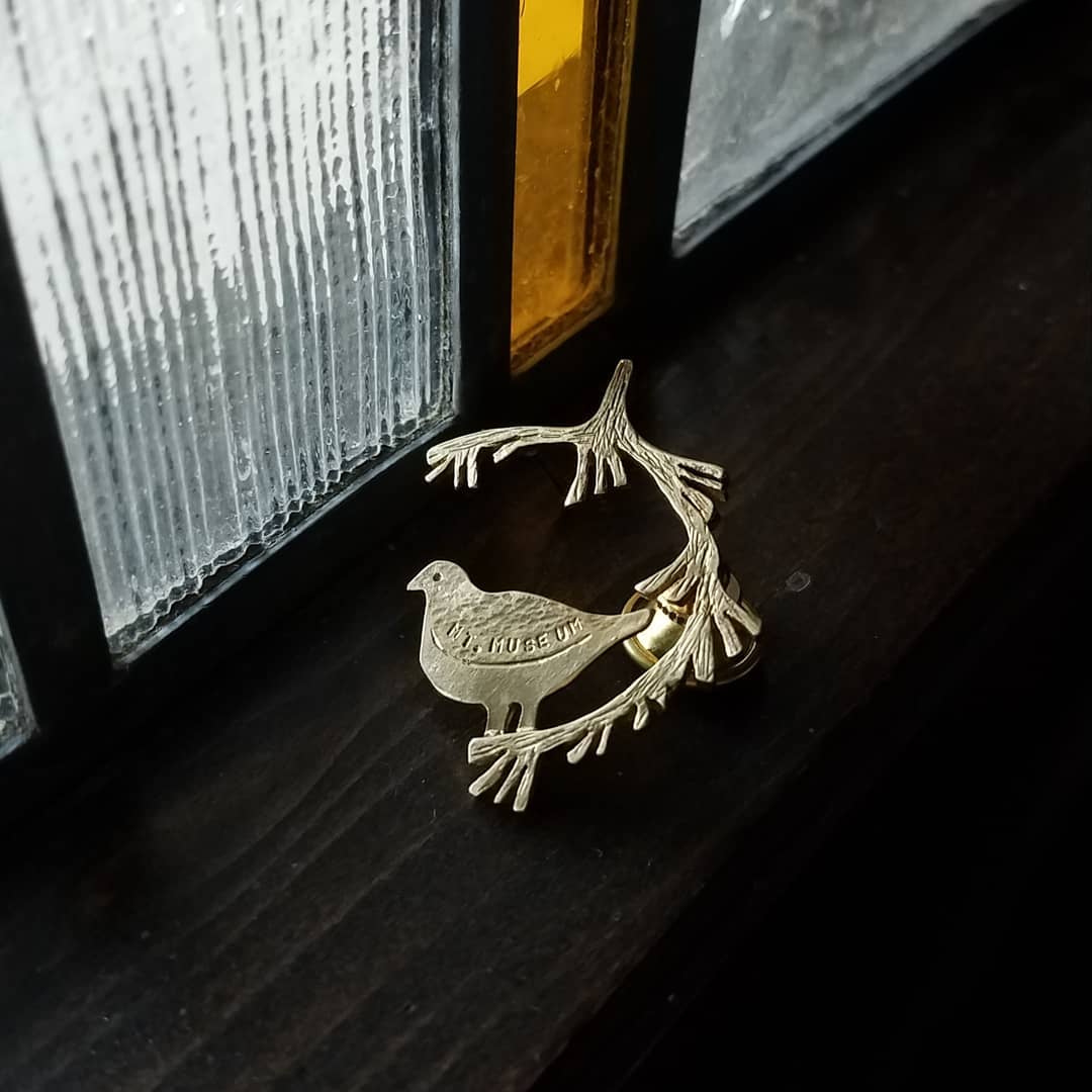 mauve　白馬山荘120周年記念　雷鳥ピンバッジ Johoo! 今年もmauveさんのピンバッジがたくさん入荷しました！ 安曇野