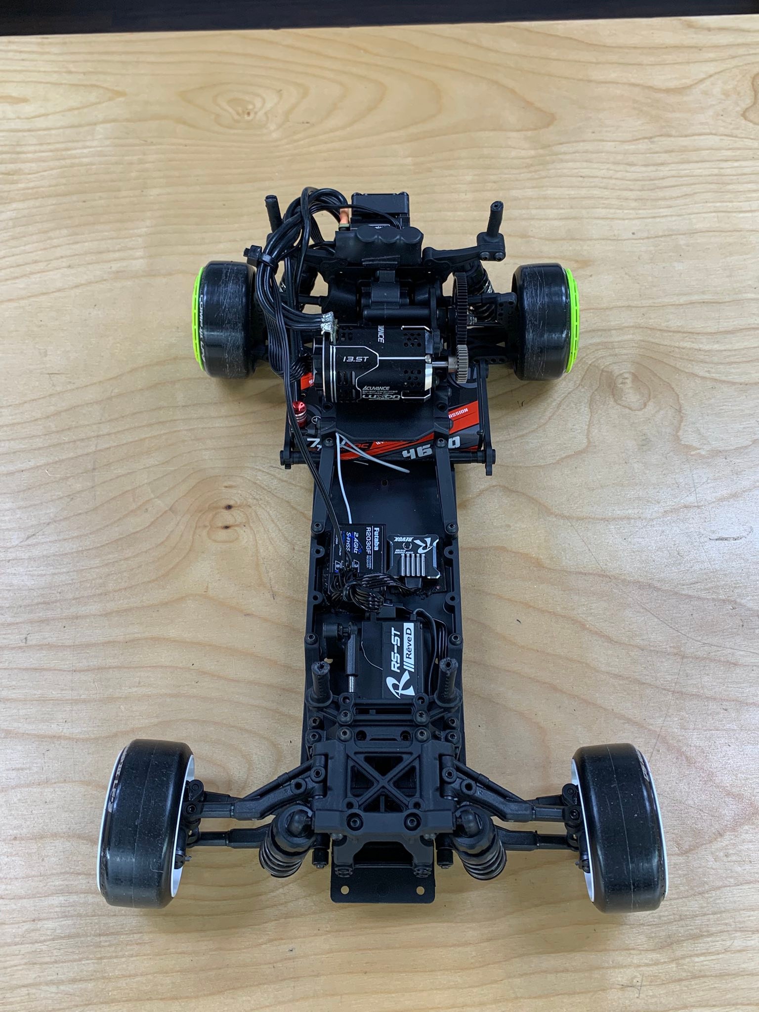 Reve d rtr for sale with elite esc and luxon motor