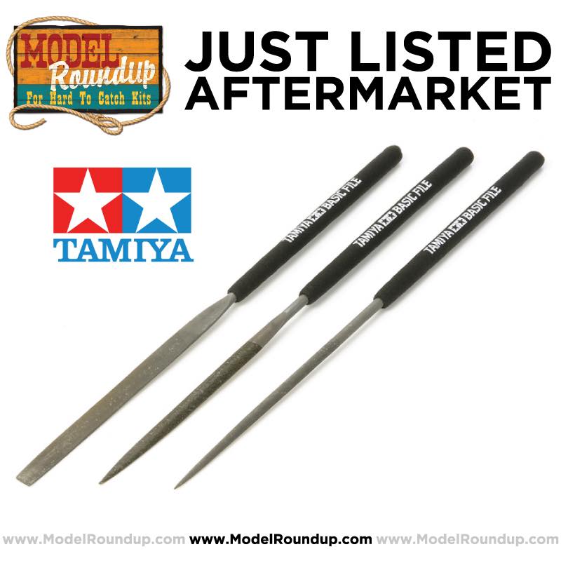 Model Roundup - JUST LISTED AFTERMARKET Tamiya Basic File Set (Smooth ...