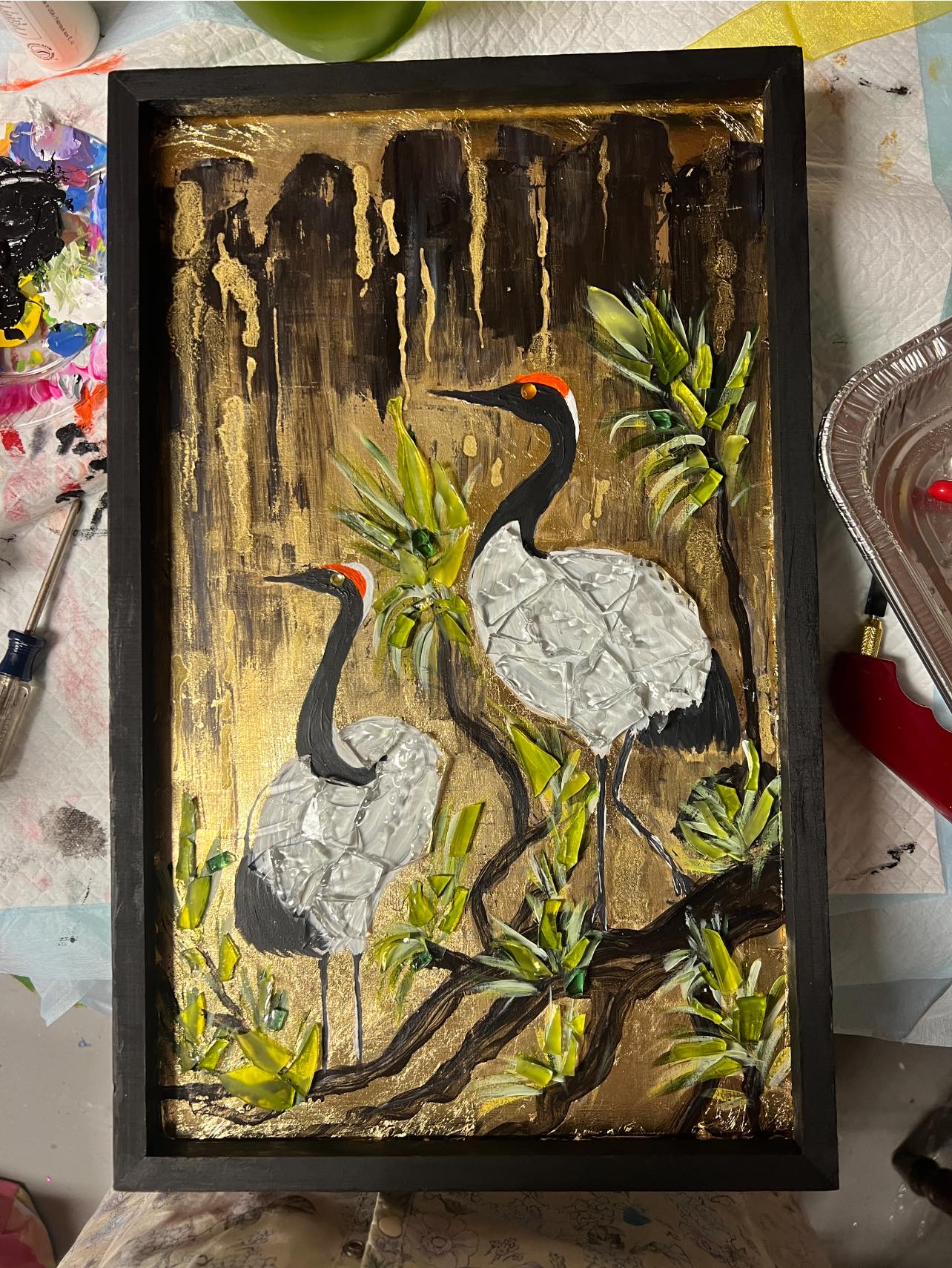 Glass and Resin Art by Elizabeth Rhodes Studio