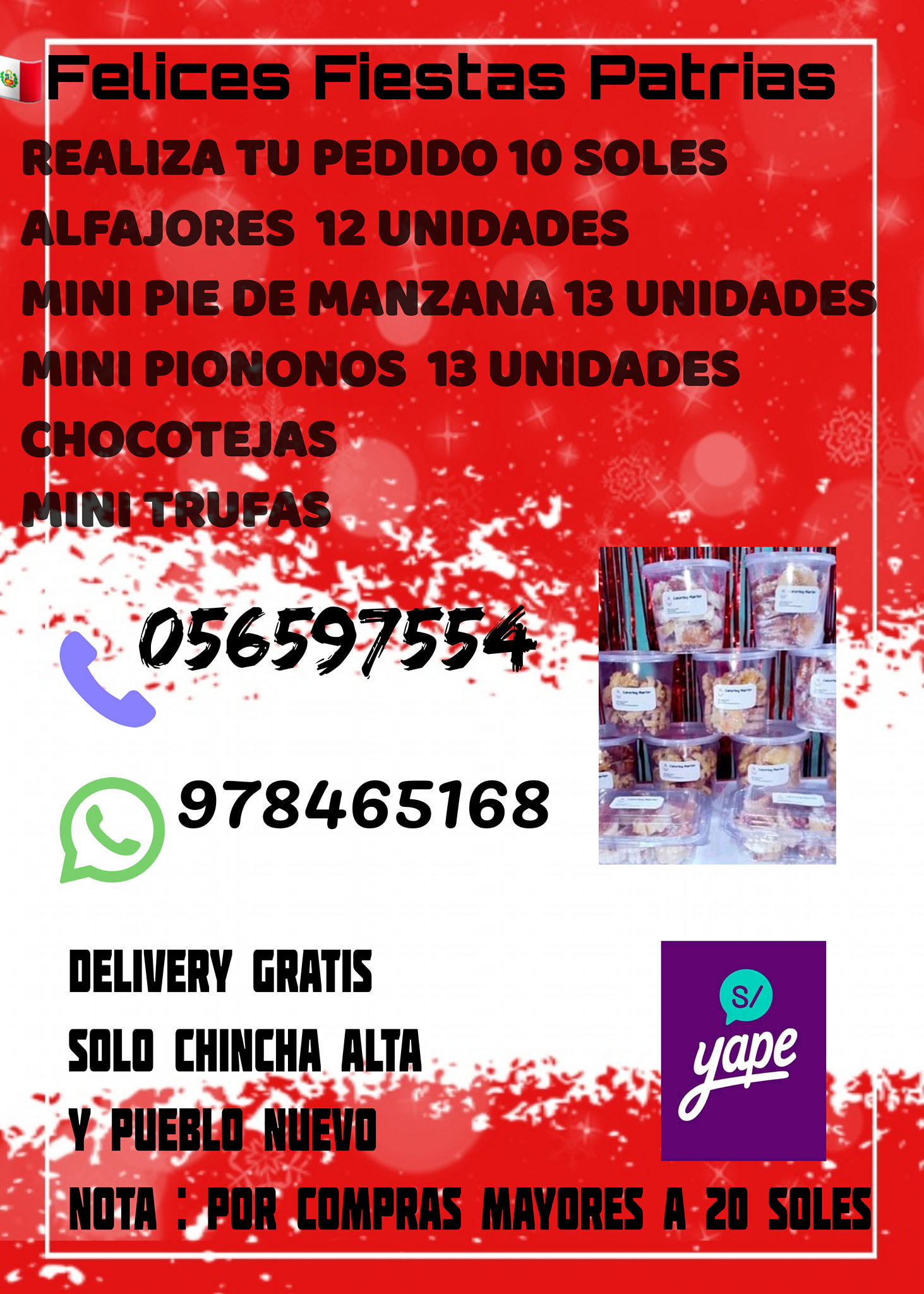 Catering MarFer - 🇵🇪 FELICES FIESTAS PATRIAS 🇵🇪 Catering... | Facebook