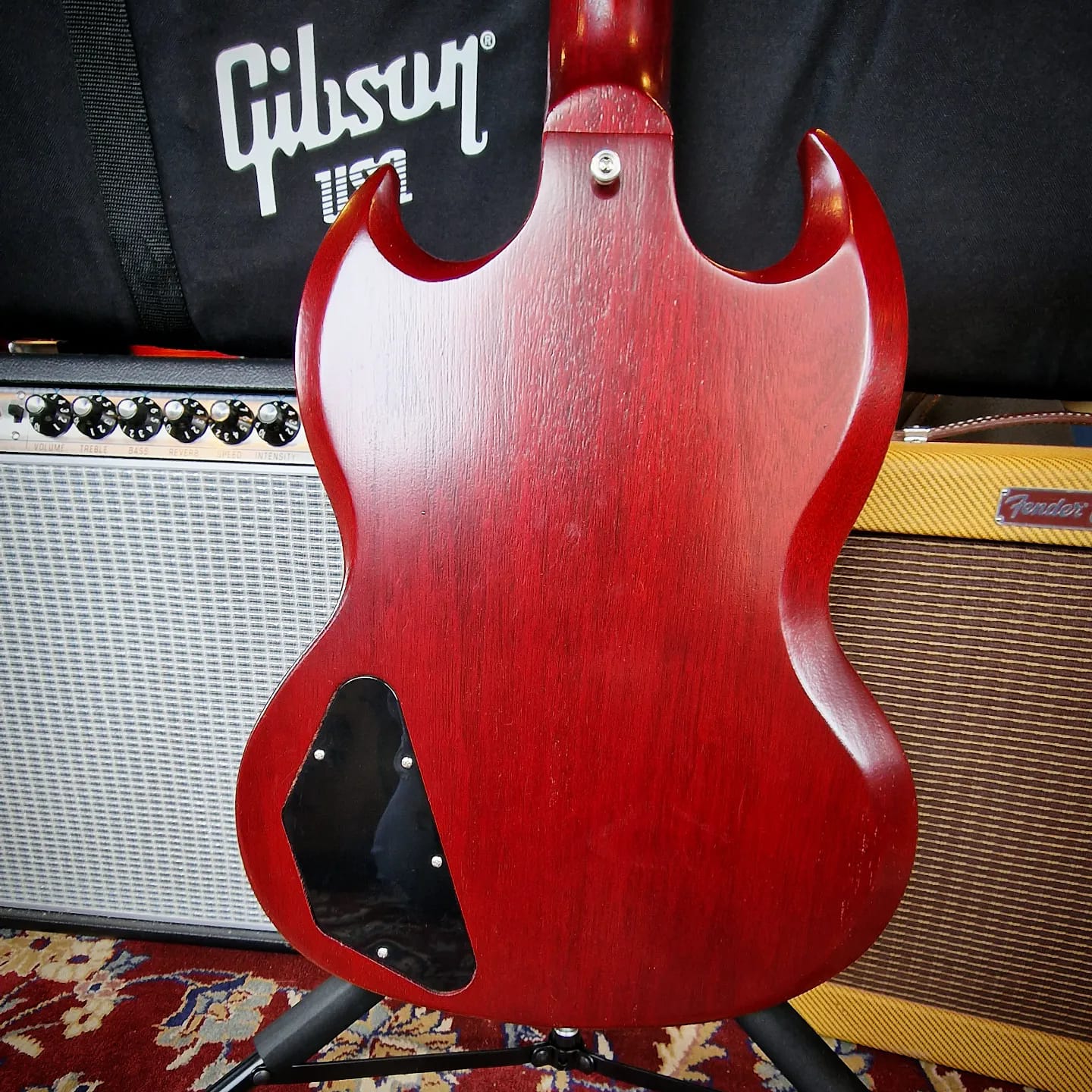 Just in.. This is a 2013 Gibson USA SG 50s Tribute Prototype