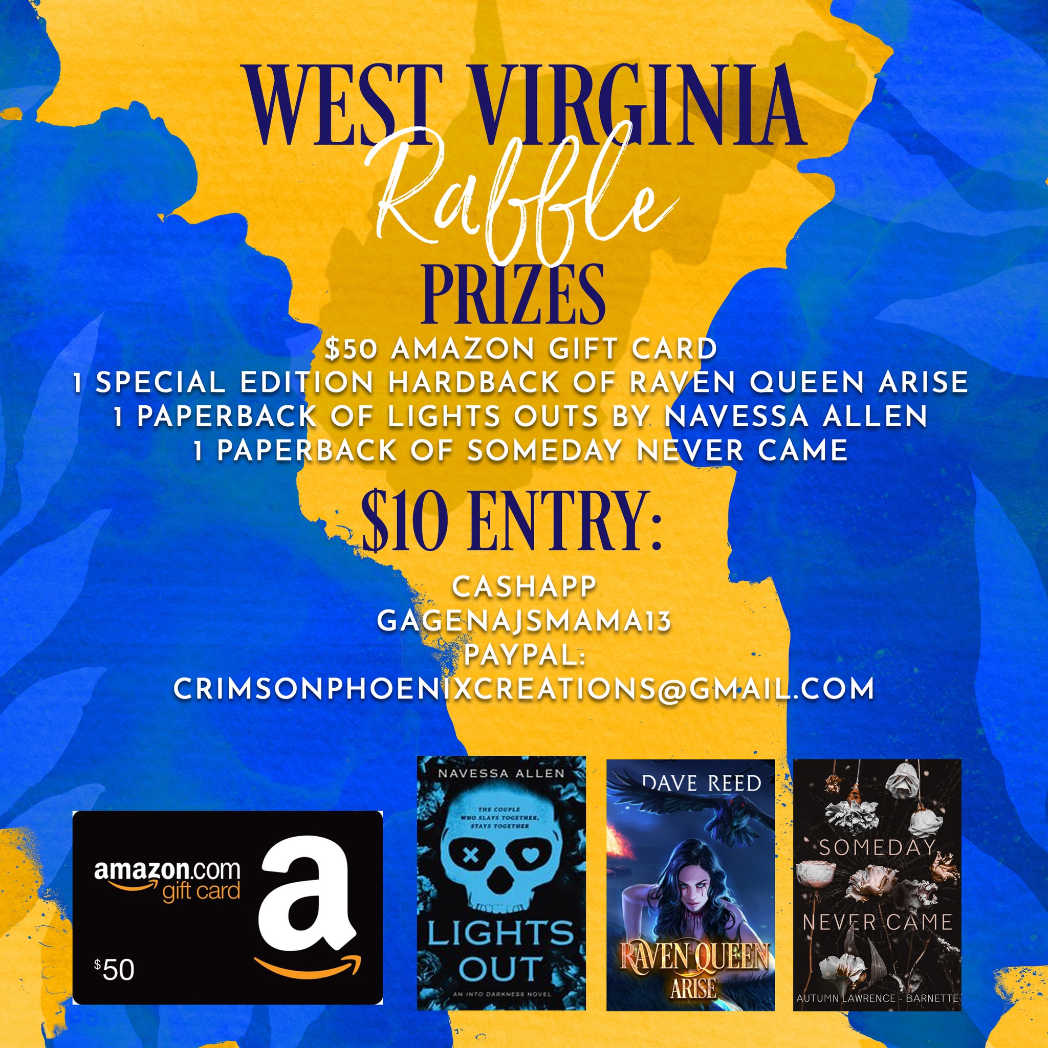 Bookish Auction for WV | Raffle is closed | Facebook