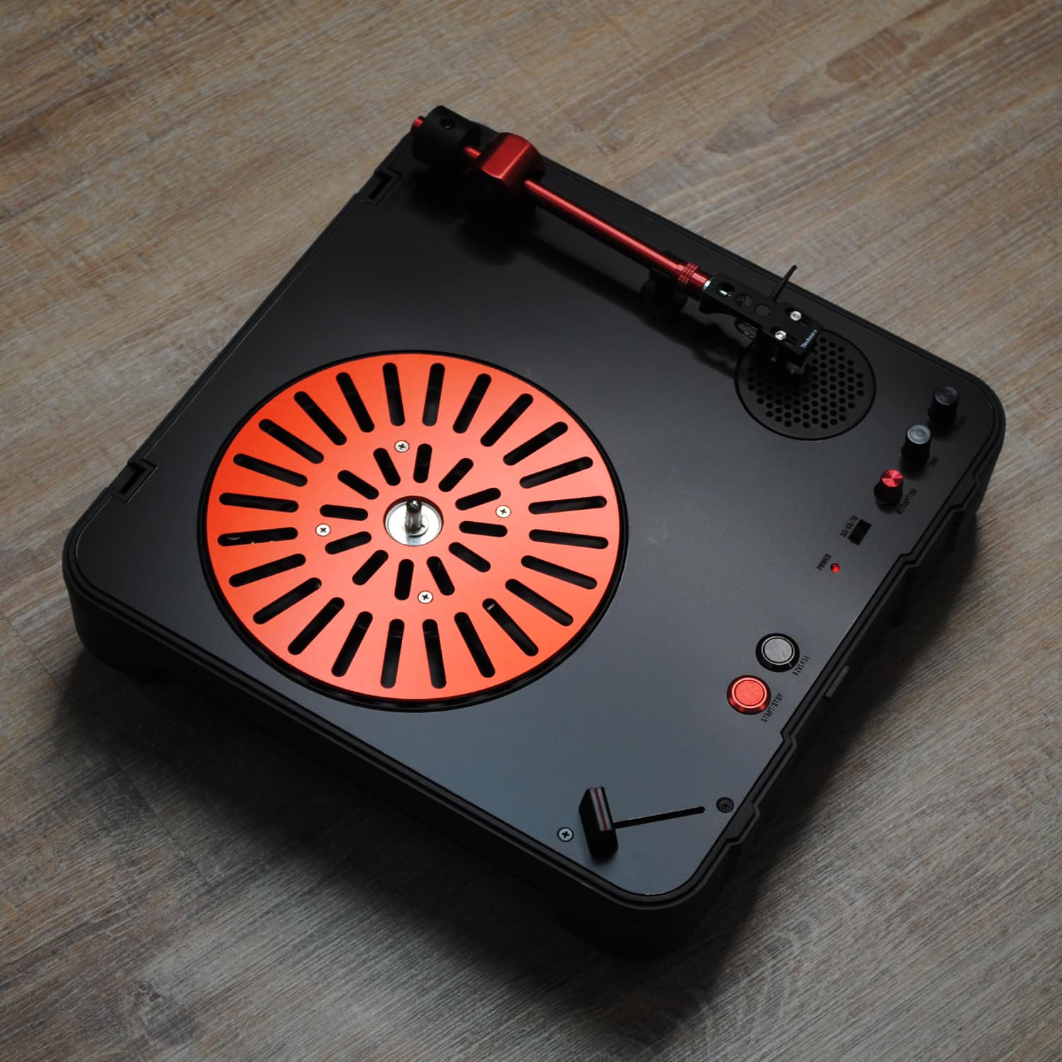 Numark PT01 Scratch RIAA EDITION Matt Black Faceplate RIAA Pre-Amp
