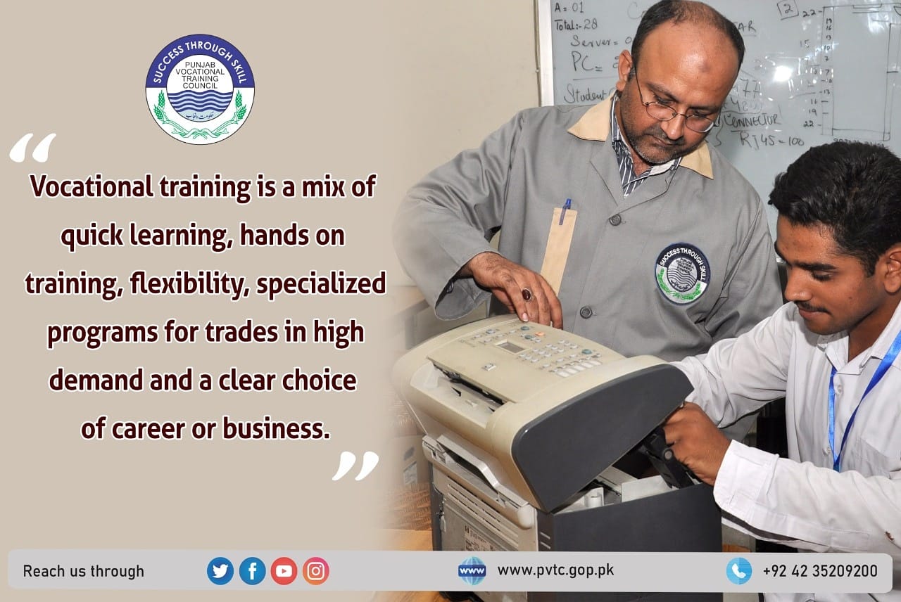 PVTC - Punjab Vocational Training Council - #PVTC as the pioneer # ...