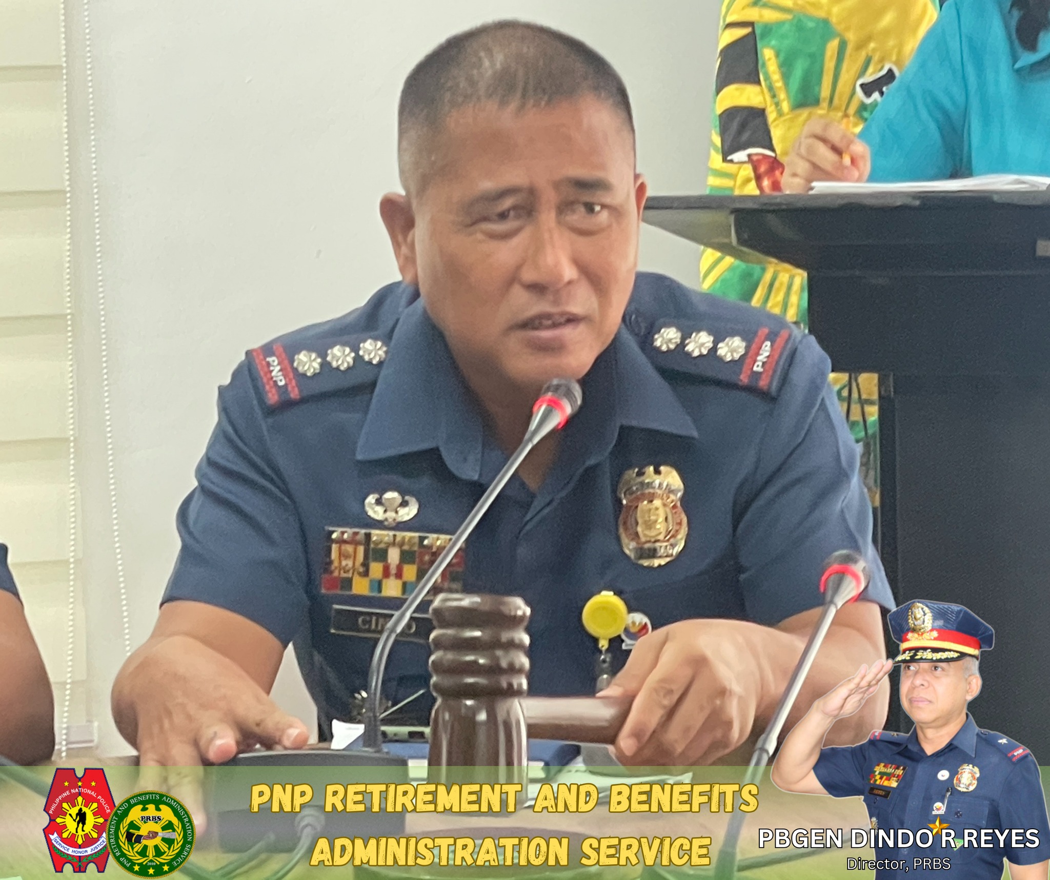 Look: On June 5, 2024, 9:00 AM, this Service led by PBGEN DINDO R REYES ...